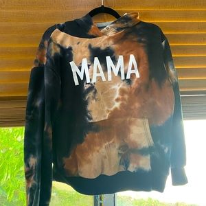 MAMA HOODIE SWEATSHIRT L